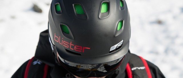 Jonathan Ellsworth in the Smith Vantage helmet, Blister Gear Review