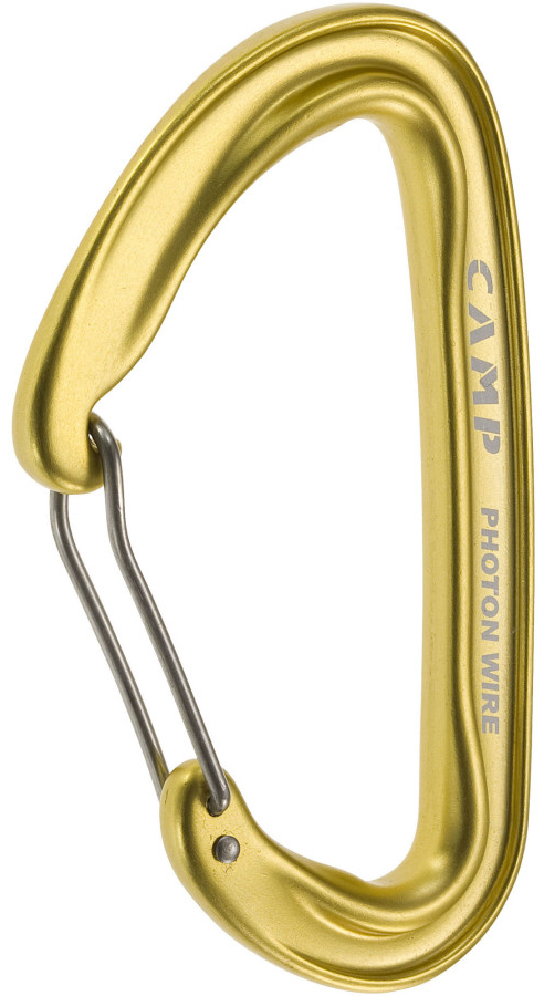 CAMP Photon Wire Straight Gate Carabiner | Blister