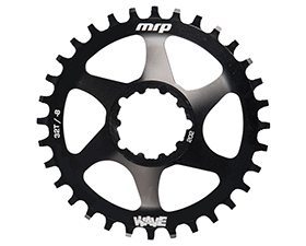 Blister Gear Review Tom Collier reviews the MRP Wave narrow/wide chainring for Blister Gear Review.