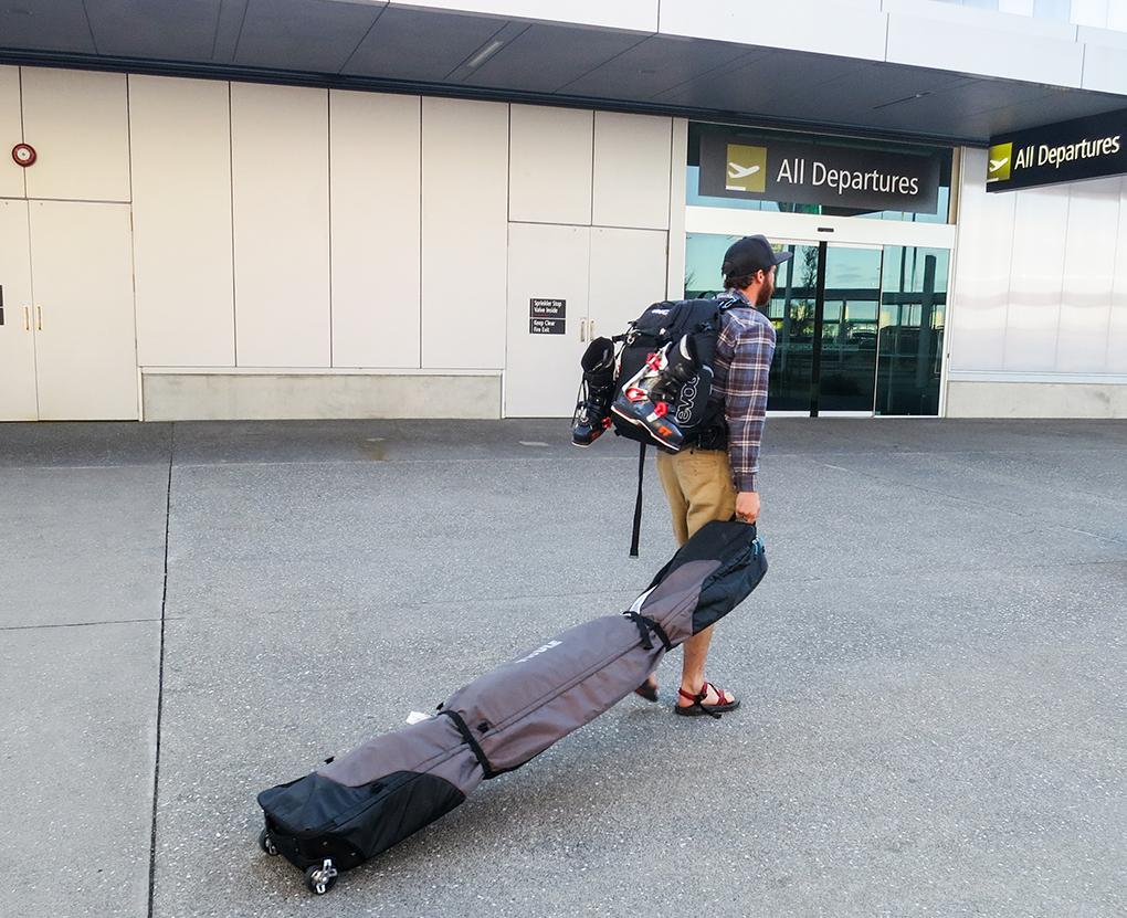 Thule RoundTrip Double Ski Roller Bag Blister