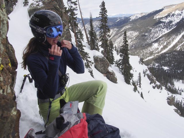 Kristin Synott reviews the Mons Royale Cornice Rollover LS for Blister Gear Review.