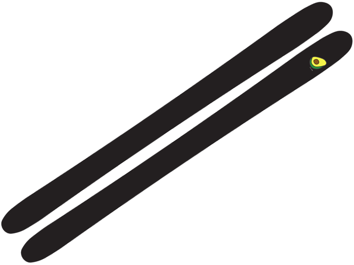 black crows corvus freebird 183cm シール付き Black Crows Corvus Freebird Backcountry Skis - Alpine Skiing