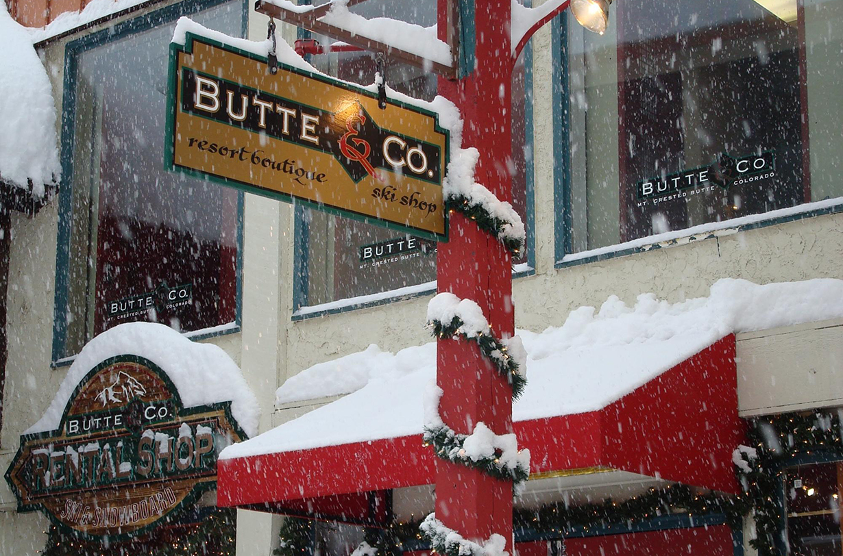Butte & Co. in Crested Butte; Blister Recommended Shop