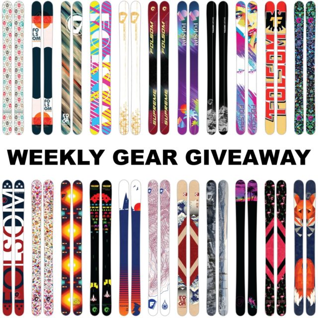 win custom Folsom skis; Blister Gear Giveaway