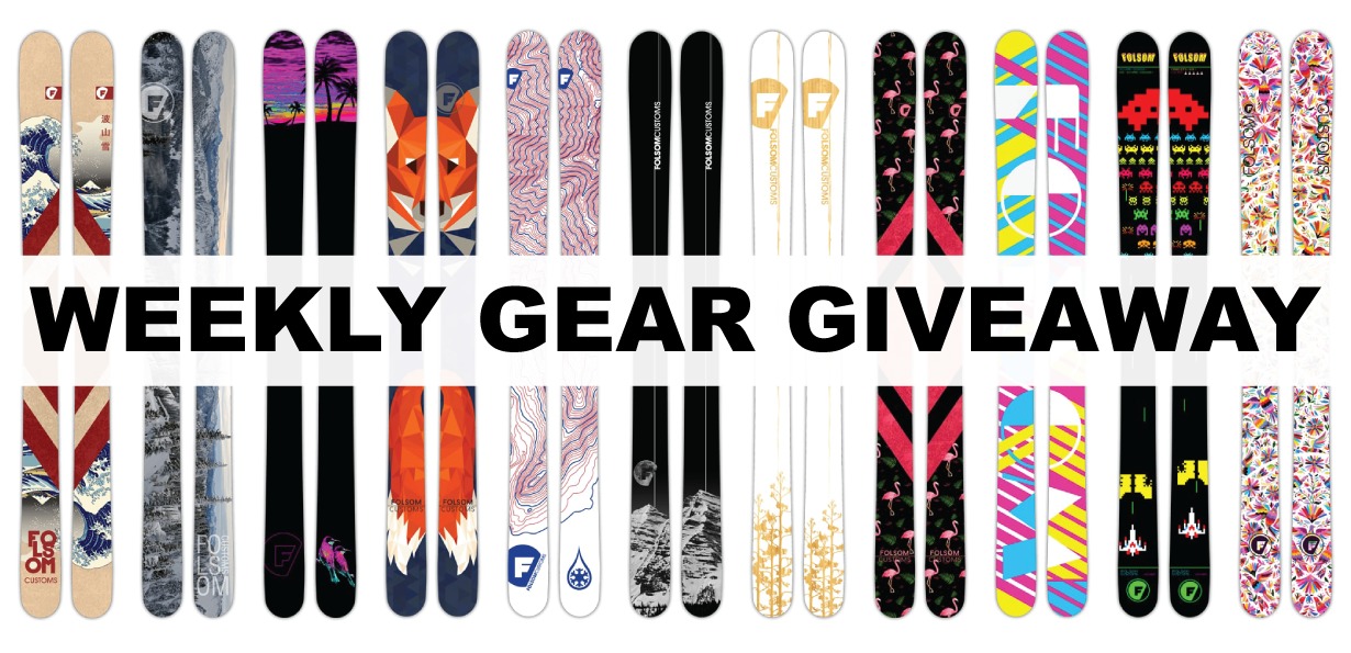 win custom Folsom skis; Blister Gear Giveaway