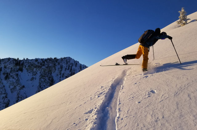 Sam Shaheen reviews the Colltex Clariden Climbing Skins for Blister