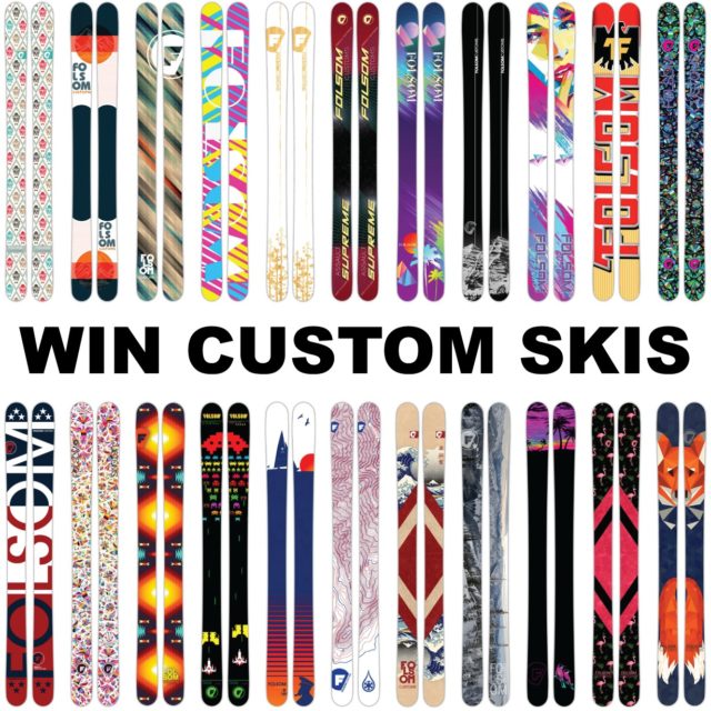 Win Custom Folsom Skis; Blister Gear Giveaway