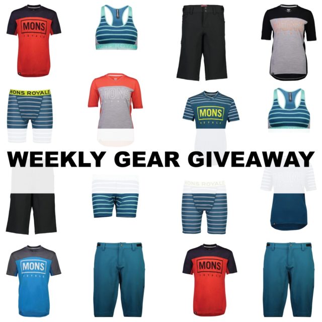 Win a men's or women's Mountain Bike kit from Mons Royale; Blister Gear Giveaway