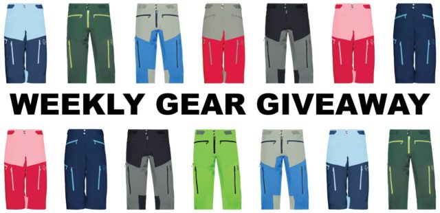 win men's or women's Norrona fjora flex1 mountain biking shorts; Blister Gear Giveaway