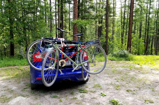 Noah Bodman reviews the Kuat Highline Trunk Bike Rack for BLISTER