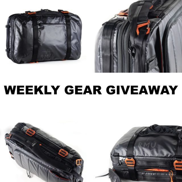 Win the RMU BRCS35.50 travel bag; Blister Gear Giveaway