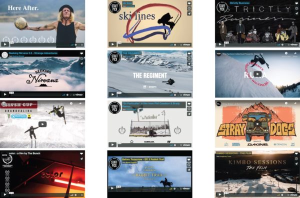 Blister's roundup of the best ski videos from the 2018-2019 season