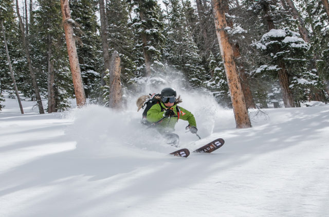 Luke Koppa discusses on Blister where to save and keep weight in a backcountry-skiing setup