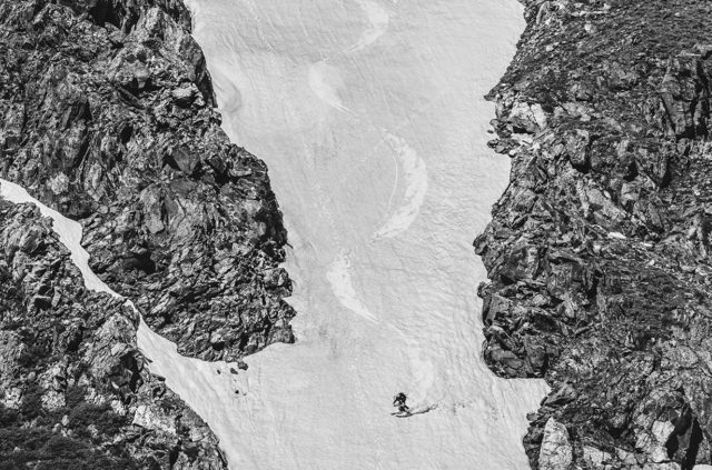 Luke Koppa discusses on Blister where to save and keep weight in a backcountry-skiing setup