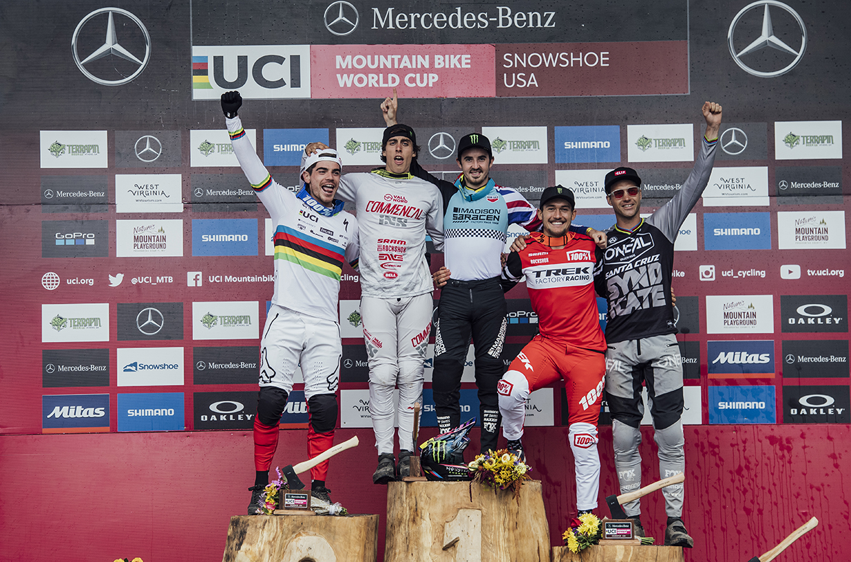 Jonathan Ellsworth talks with Claudio Caluori on Blister's Bikes & Big Ideas podcast about the 2019 UCI World Cup Downhill Season