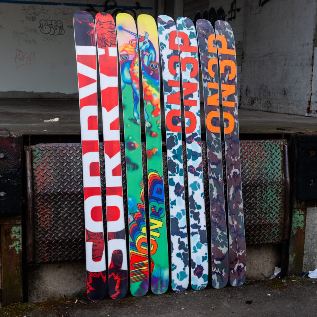 Win custom ON3P Skis; Blister Gear Giveaway