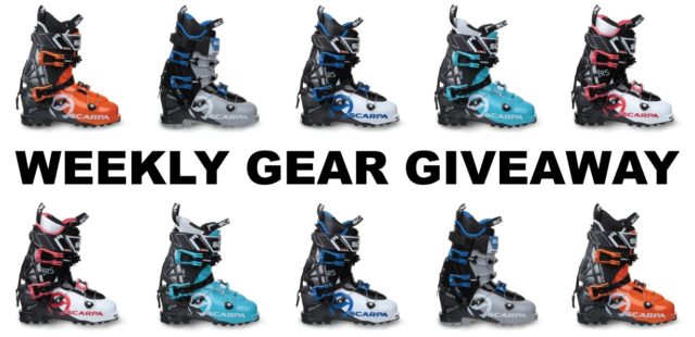 win Scarpa Maestrale or Gea ski-touring boots; Blister Gear Giveaway