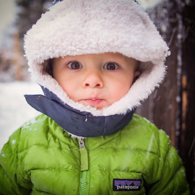 Patagonia baby store hat winter