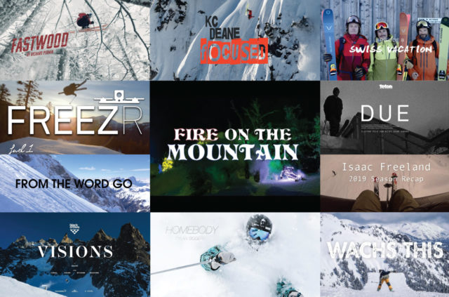 Blister's December ski video roundup