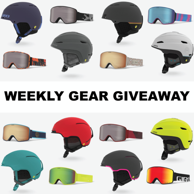 Blister Gear Giveaway: win a helmet and goggles from Giro