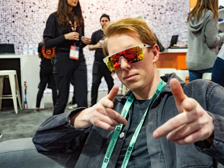 Sam Shaheen at the Winter Outdoor Retailer 2020