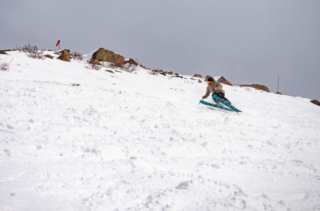 Jonathan Ellsworth and Luke Koppa review the Black Crows Atris for Blister in Crested Butte, Colorado.