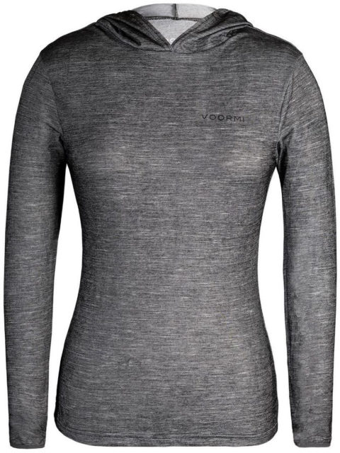 Maddie Hart reviews the Voormi 1/4 Zip Baselayer Top, Solstice Skirt, Rive Run Hoodie, and Short Sleeve Merino Tech Tee for Blister