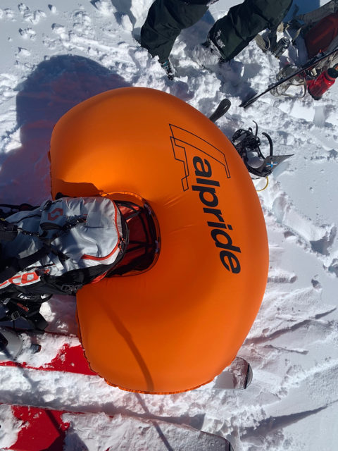 Paul Forward and Luke Koppa review the Scott Patrol E1 30 avalanche airbag backpack for Blister