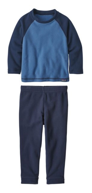 Patagonia Kids Micro-D Fleece Joggers Bottoms - New Navy