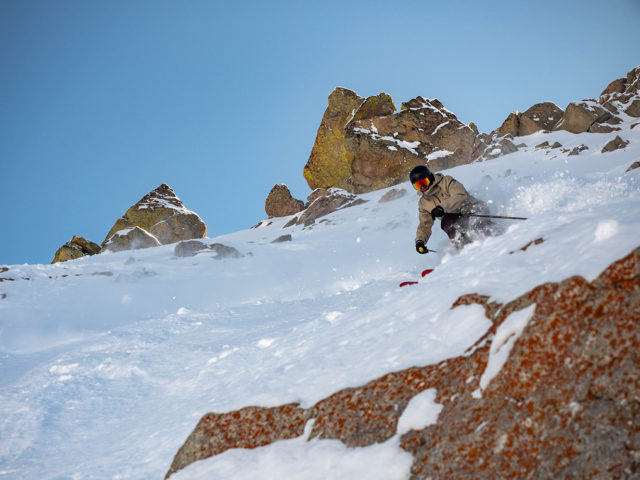 Luke Koppa reviews the Black Diamond Mission Ski Shell & Mission Pants for Blister in Crested Butte, CO.