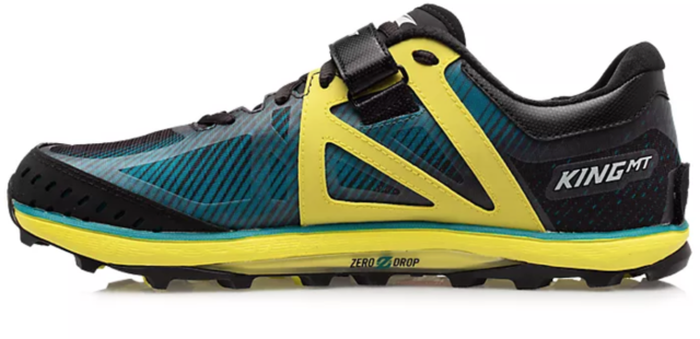 Altra King MT 2 Mens Trail Running Shoes Teal/Lime 9 