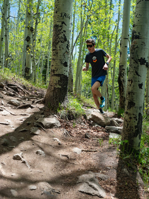 Gordon Gianniny reviews the Hoka One One Evo Jawz for Blister in Crested Butte, Colorado.