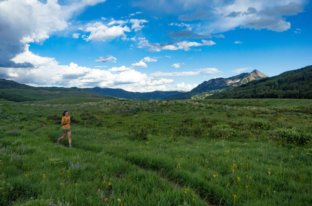 Maddie Hart reviews the La Sportiva Helios III for Blister in Crested Butte, Colorado.