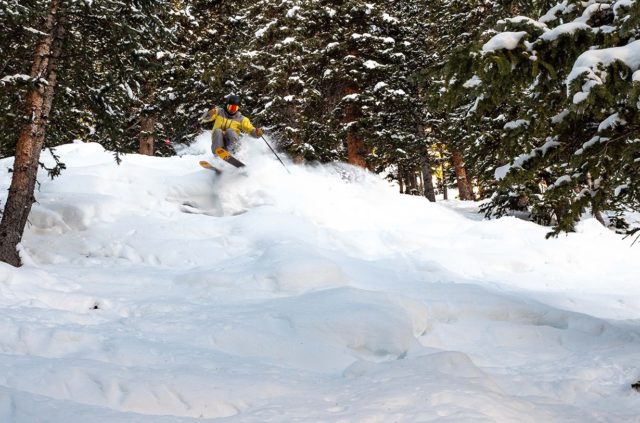 Luke Koppa on the Salomon QST 118, Crested Butte, Colorado.