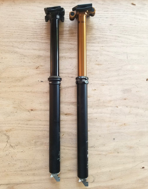 rockshox reverb vs fox transfer