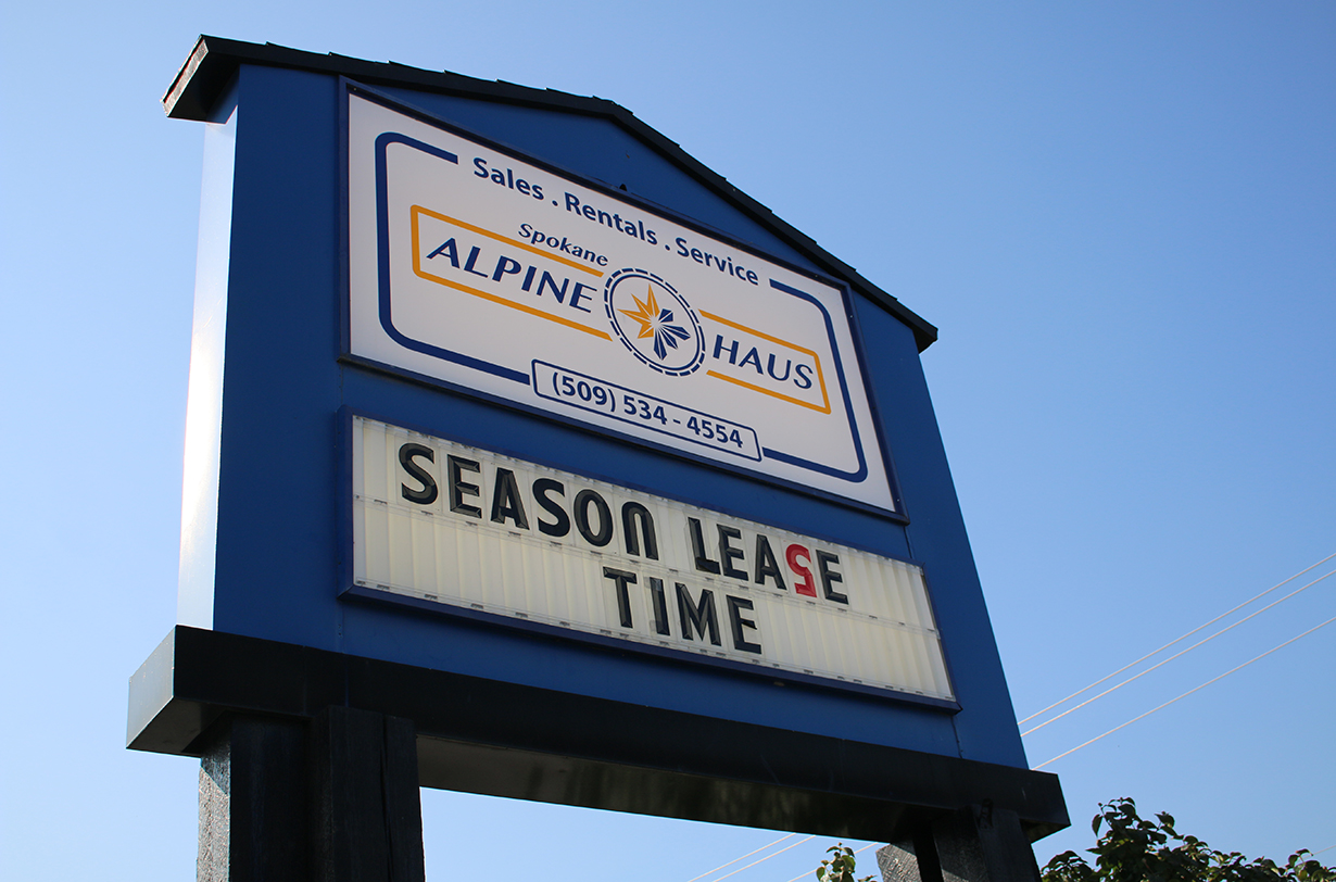 The Spokane Alpine Haus Blister