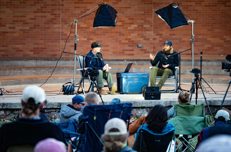 Blister Podcast: Cody Townsend talks at the Blister Speaker Series at Western Colorado University, Gunnison, Colorado.