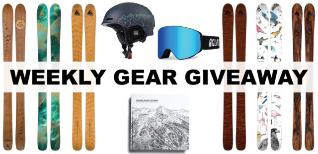 Win Wagner Skis + Glade Goggles &#038; Helmet + James Niehues Book