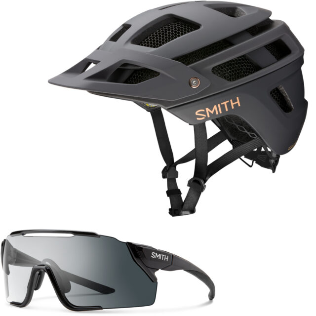 Medium Smith Optics Forefront 2 MIPS Mountain Bike Helmet Matte Gravy 