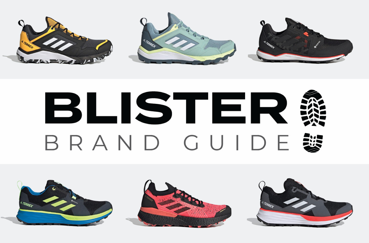 Blister Brand Guide: Blister details, differentiates, and explains the shoes in the Adidas Terrex 2020 running shoe lineup