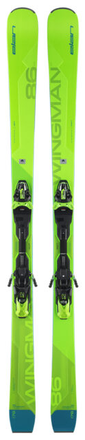 2022 Elan Wingman 86 CTI FX Skis w/ EMX 12.0 S GW Bindings 