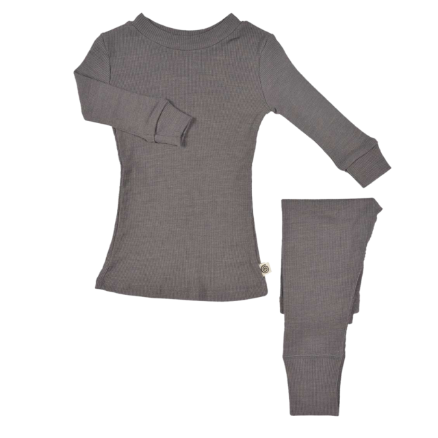 Toddler & Kids Merino Wool Clothing Base Layer Set Long Sleeve