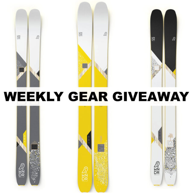 Win Any WNDR Alpine Ski, BLISTER