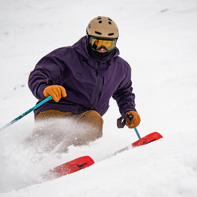 Jonathan Ellsworth in the Flylow Dante Jacket (Mt. Crested Butte, CO)