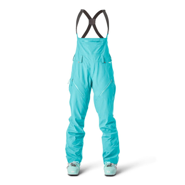 Terrain Bib Insulated Ski Pant - Powder Blue High Voltage (Blue) - Womens |  Spyder