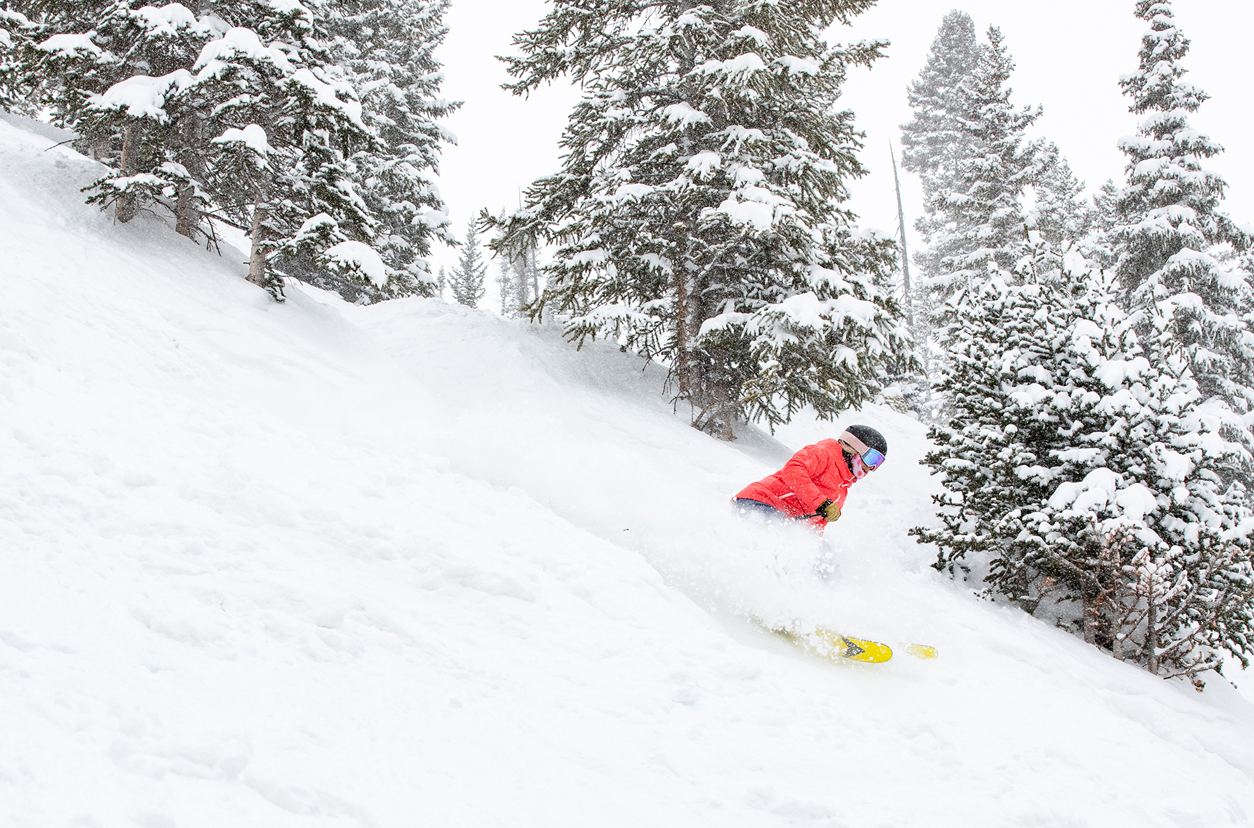 Folks kept finding good snow well into the afternoon