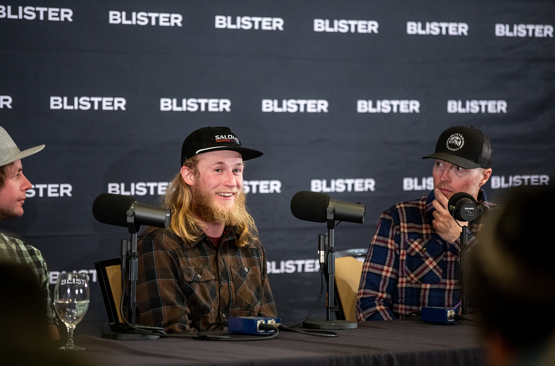 Our Backcountry Safety & Safety Eqpt. panel included pro skier, Drew Petersen; Backcountry Access (BCA) co-founder, Bruce Edgerly; Lead guide, snow safety director, & former ski patroller, Megan Paden; and lead avalanche forecaster, Zach Guy