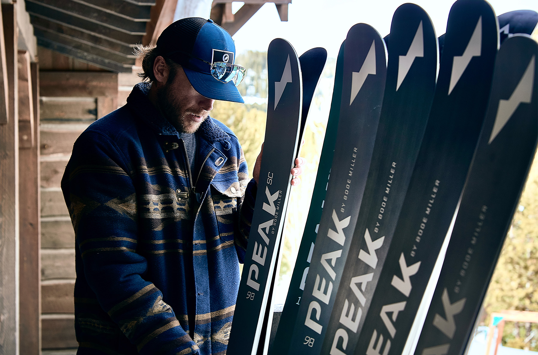 Bode Miller launches new ski brand, Peak Ski Company; Blister discusses