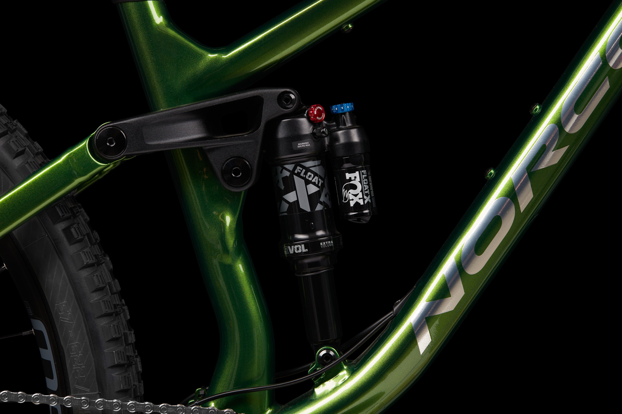 Norco Fluid FS — Suspension Layout