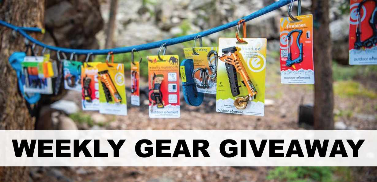 Win 150 Outdoor Element Gift Cards Blister Weekly Gear Giveaway